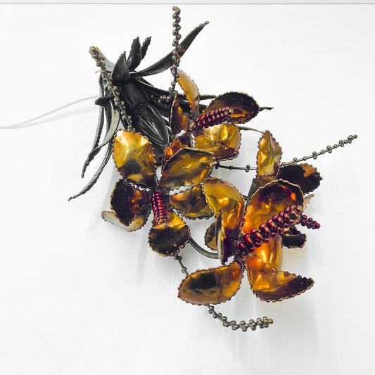 Blumenstrauss Wandapplike