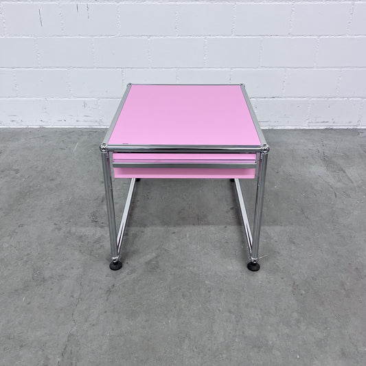 USM Nachttisch, Rosa, neuwertig