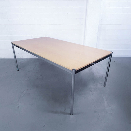 USM Tisch Ahorn gebleicht, 175x100cm, Q3