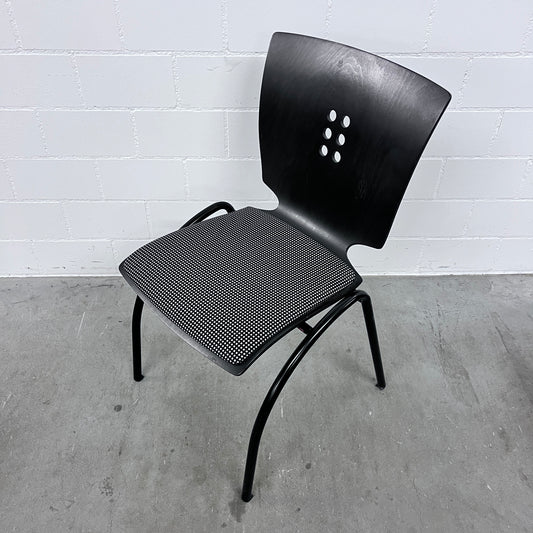 Zueco Stuhl, Holz-Stoff, schwarz, Solutionpool