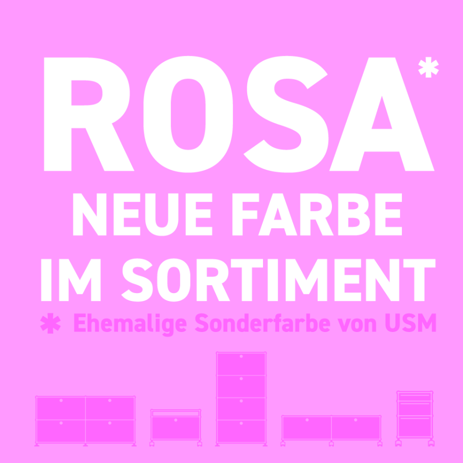 Rosa USM Möbel - Nur bei uns zu einem fairen Preis. Jetzt bestellen!
