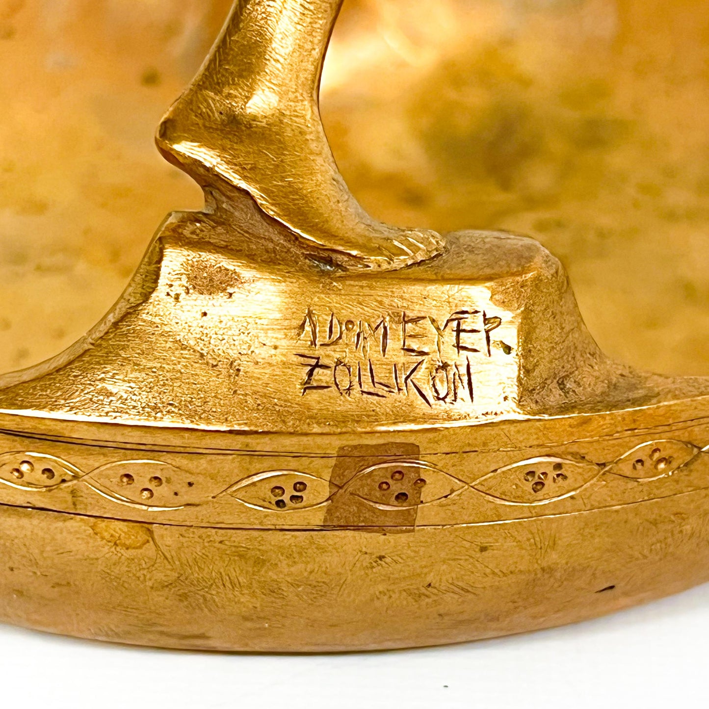 Aschenbecher, Bronze, Adi Meyer, Zollikon, 1926