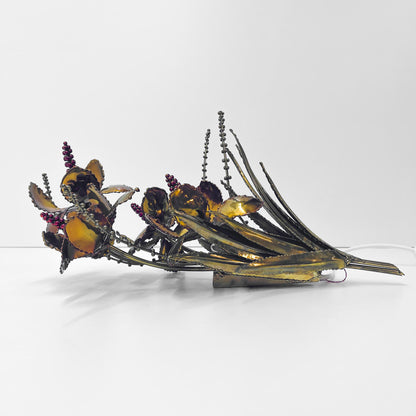 Blumenstrauss Wandapplike