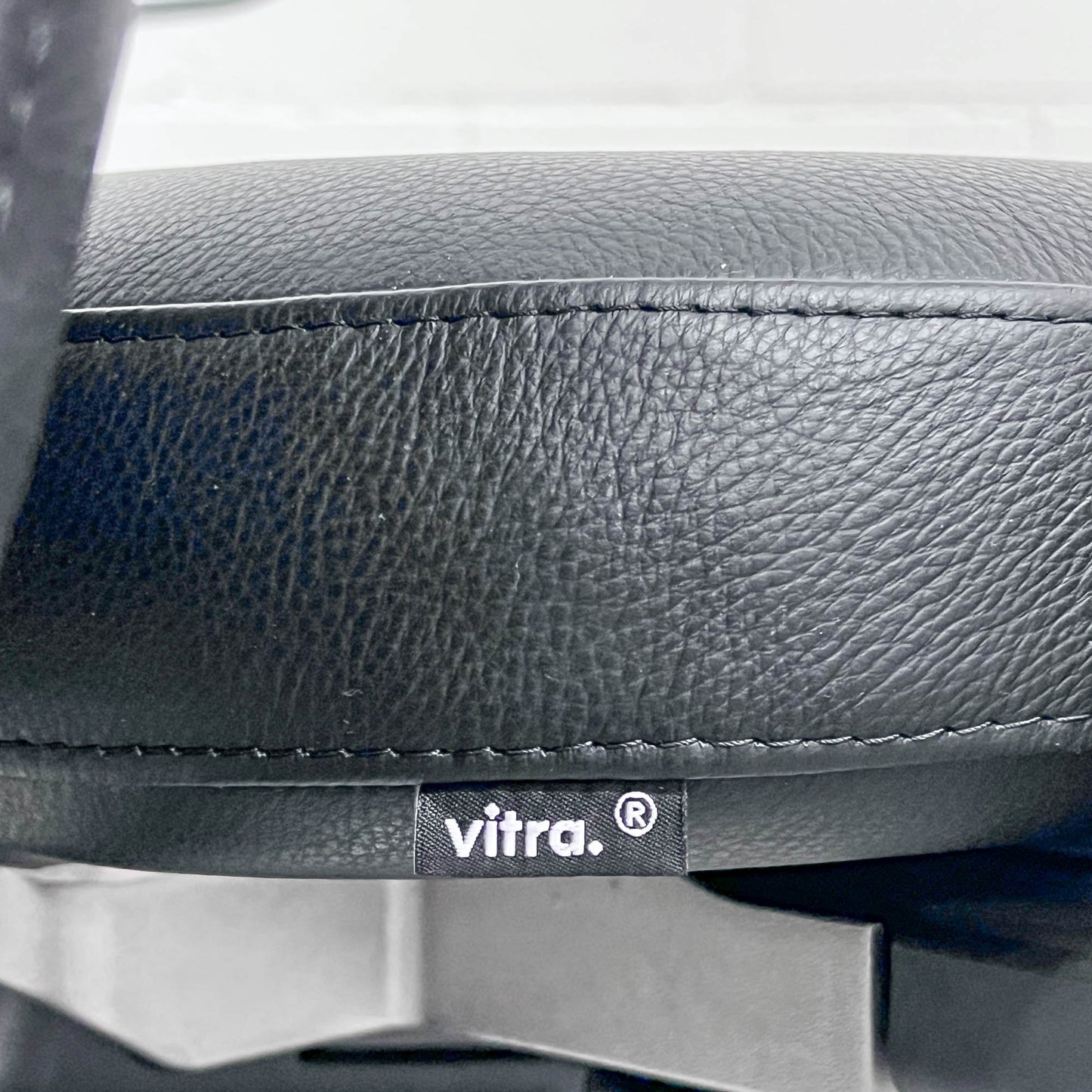 Bürodrehstuhl ID Trim L, Leder Schwarz, Antonio Citterio, Vitra, top Zustand