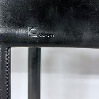 Stuhl, Corame, Leder, Schwarz