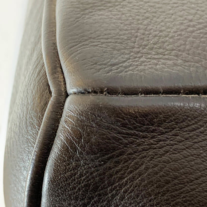 Sessel Le Corbusier LC2, Leder-schwarz