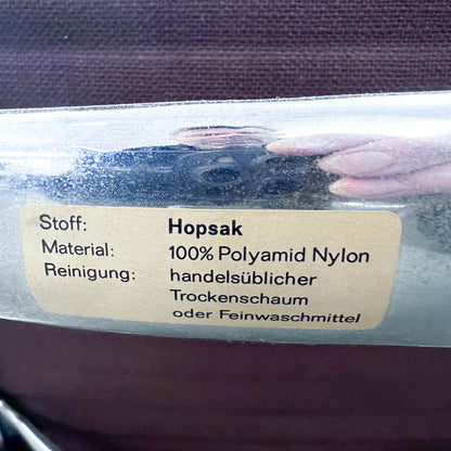 Eames Aluminium Chair Lounge, Herman Miller, Hopsak, braun