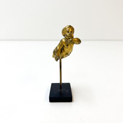 Figur, Mädchen, Goldig