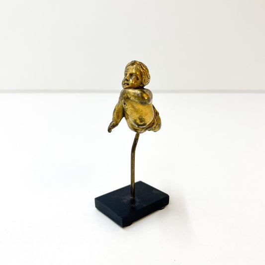 Figur, Mädchen, Goldig