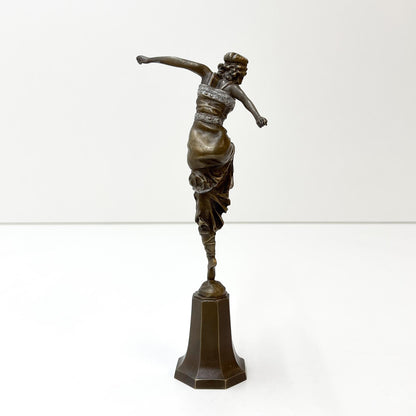 Tänzerin auf Sockel, Art Déco