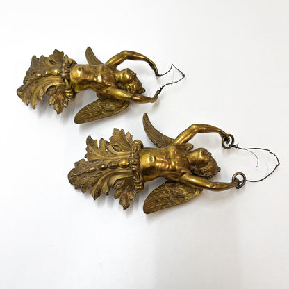 Engelfiguren zum Aufhängen, Bronze
