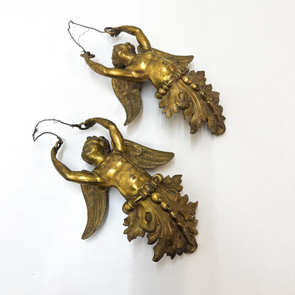 Engelfiguren zum Aufhängen, Bronze