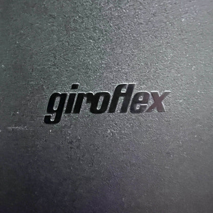 Konferenzstuhl Giroflex 16, Leder rot mit 2 Rollen, Q1