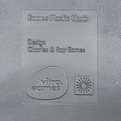 Plastic Chair RE, Schwarz von Vitra, Sitzhöhe 43cm