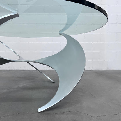 Propeller Couchtisch, Knut Hesterberg, Space Age, 70er-Jahre, Q2