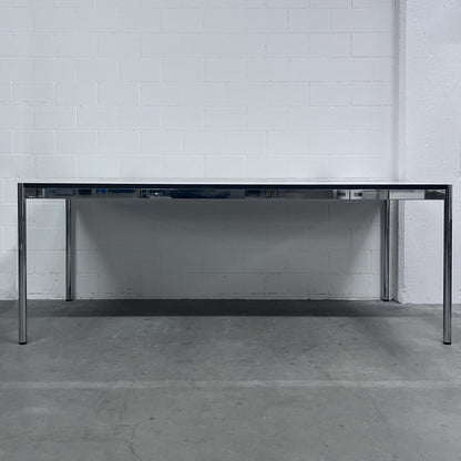 USM Tisch Advanced, Kunstharz Perlgrau, 200x100cm
