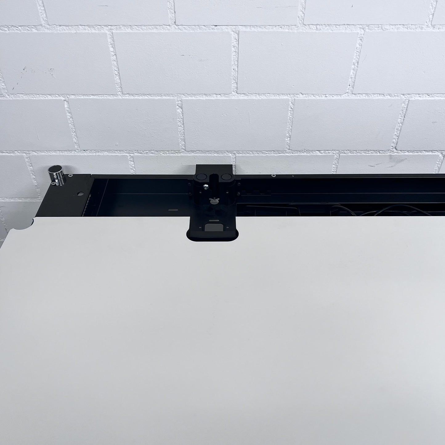USM Tisch Advanced, Kunstharz Perlgrau, 200x100cm