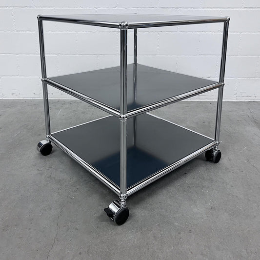 USM Druckermöbel auf Rollen, Anthrazitgrau, Q3