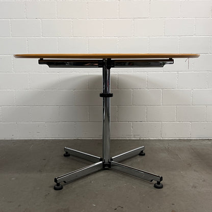 USM Kitos Occasion Tisch, rund, 110cm, Buche furniert