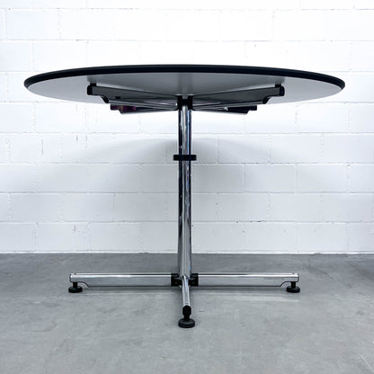 USM Kitos Tisch, Kunstharz Perlgrau, rund, 120cm, Q1