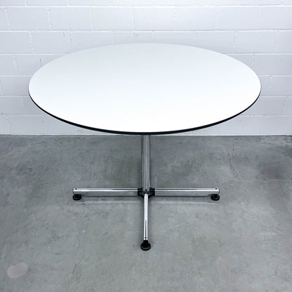 USM Kitos Tisch, Kunstharz Perlgrau, rund, 120cm, Q1