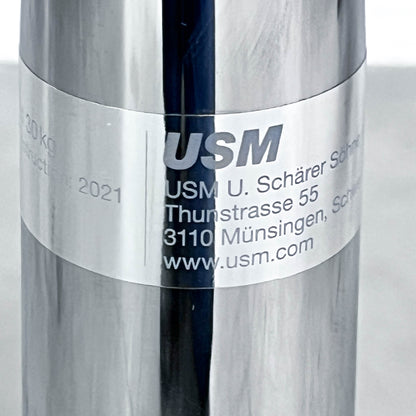 USM Kitos Tisch, Kunstharz Perlgrau, rund, 120cm, Q1