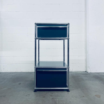 USM Korpus, Anthrazitgrau, 2 Schubladen