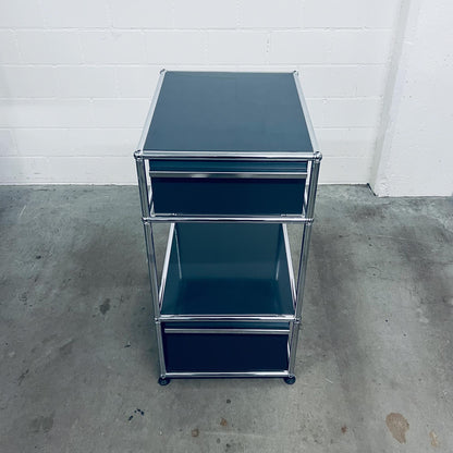 USM Korpus, Anthrazitgrau, 2 Schubladen