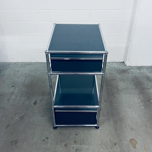 USM Korpus, Anthrazitgrau, 2 Schubladen