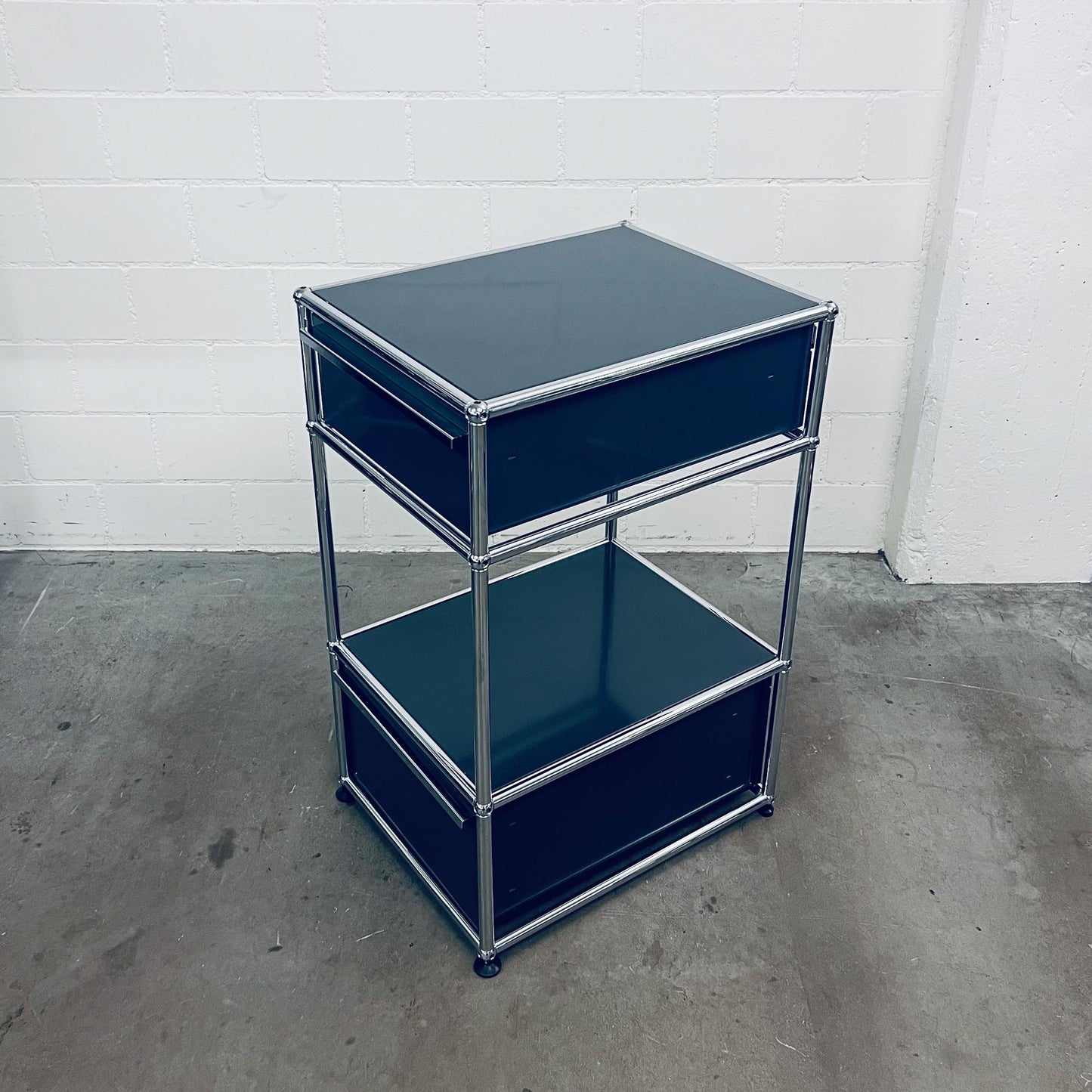 USM Korpus, Anthrazitgrau, 2 Schubladen