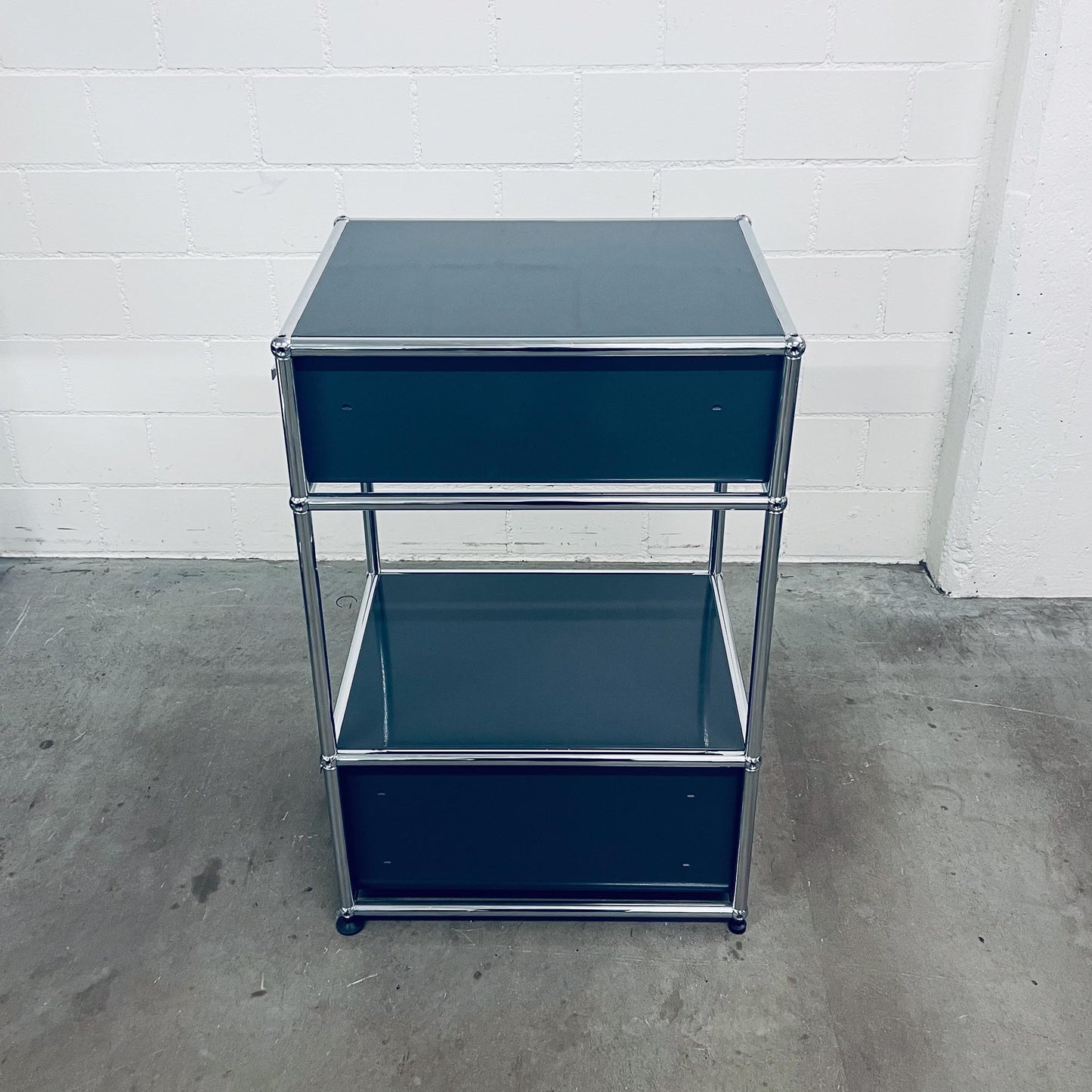 USM Korpus, Anthrazitgrau, 2 Schubladen