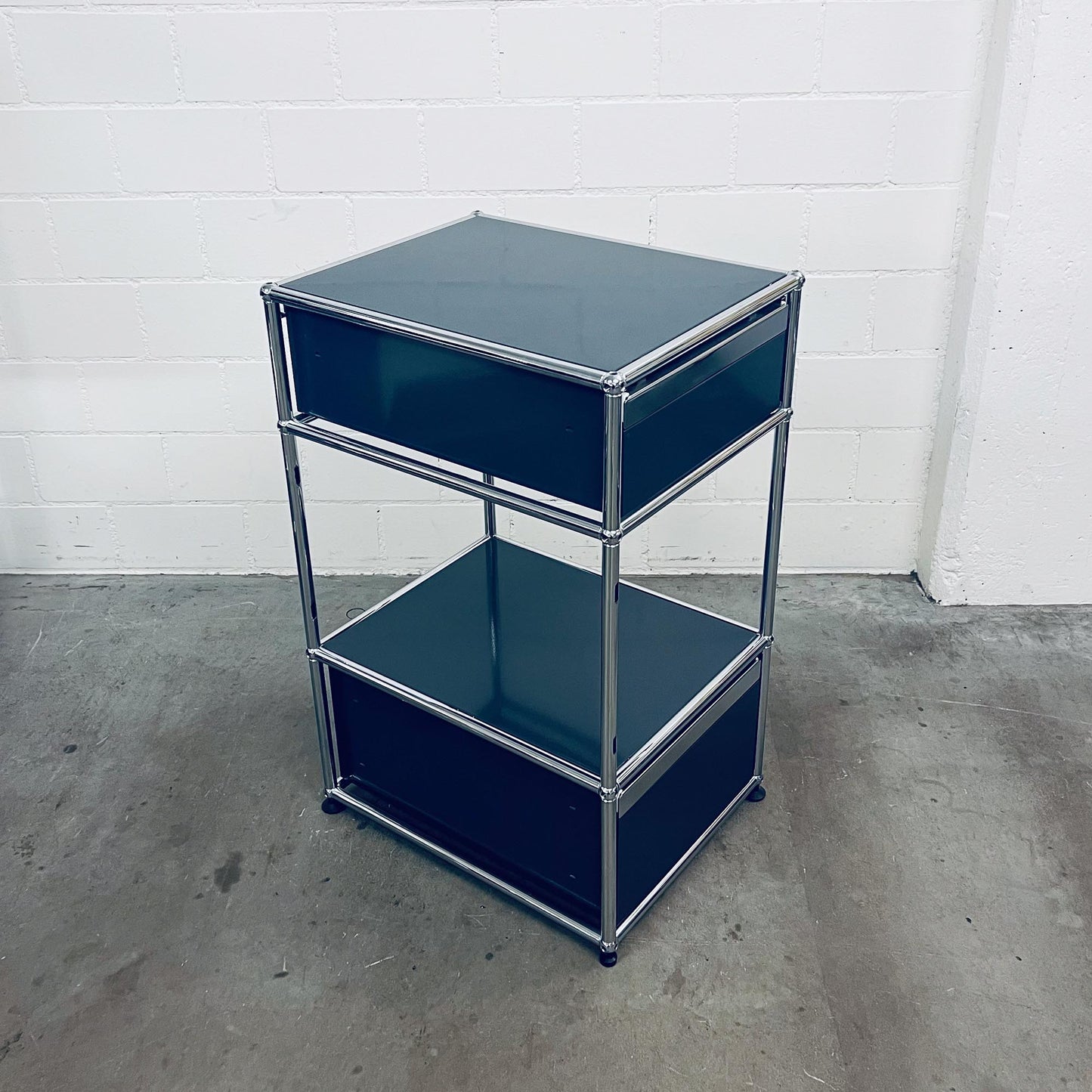 USM Korpus, Anthrazitgrau, 2 Schubladen