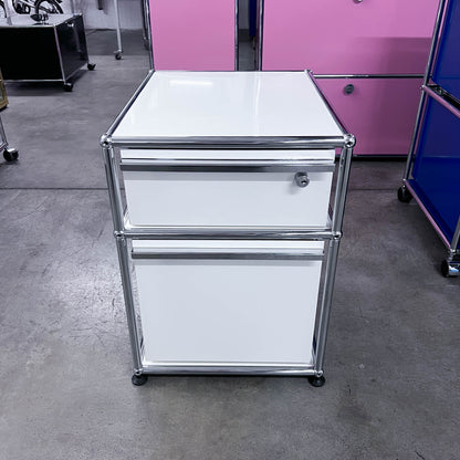 USM Korpus, reinweiss, A4, A6 Schubladen, Q1