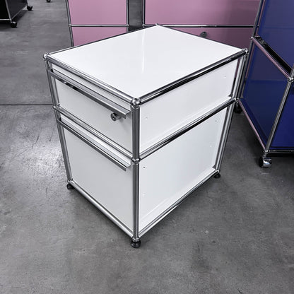 USM Korpus, reinweiss, A4, A6 Schubladen, Q1