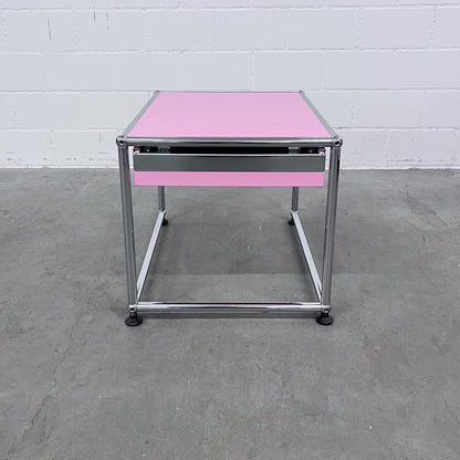 USM Nachttisch, Rosa, neuwertig