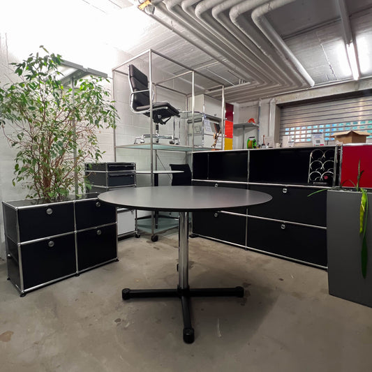 USM Occasion Kitos Tisch, rund, Warmgrau