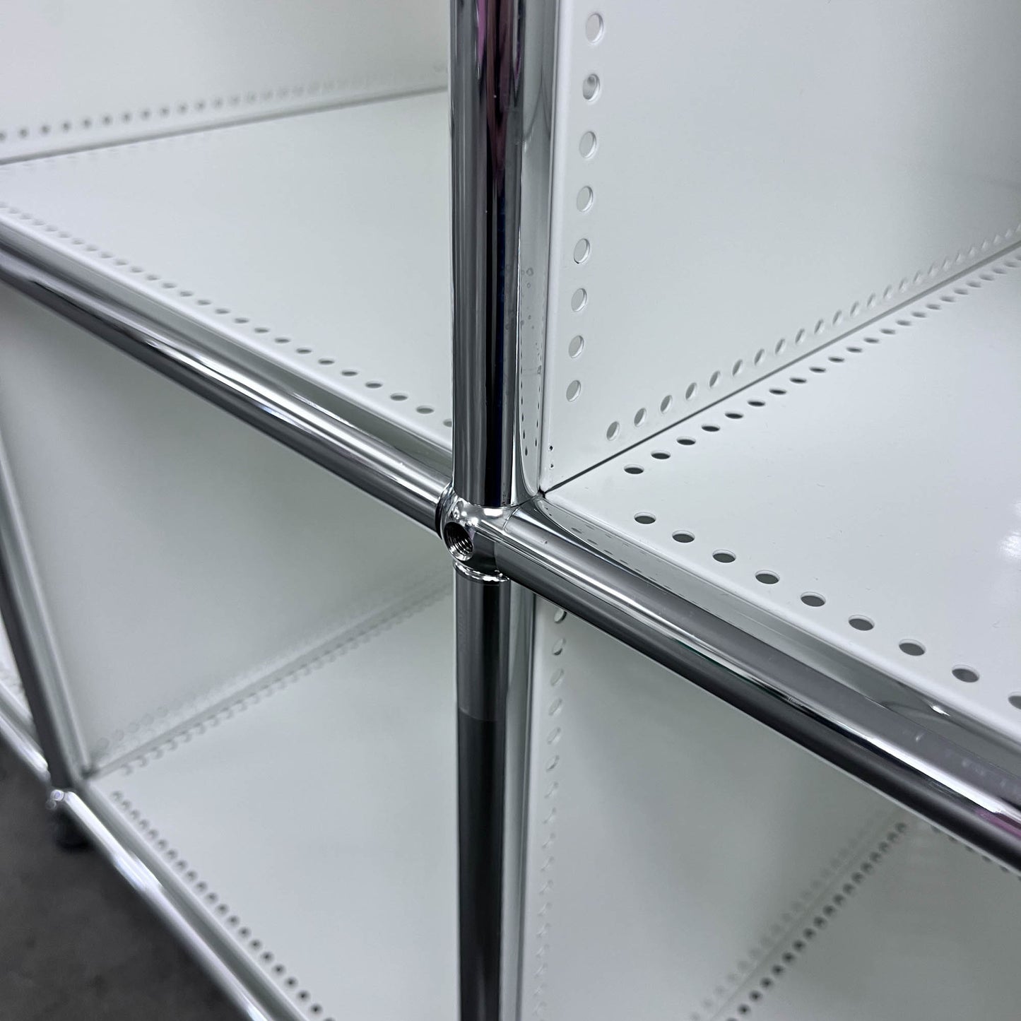 USM Regal, Reinweiss, 6 Fächer offen, Q1