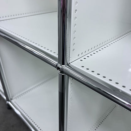 USM Regal, Reinweiss, 6 Fächer offen, Q1