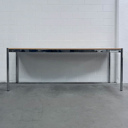 USM Tisch, Ahorn gebleicht, 200x75cm, Q3