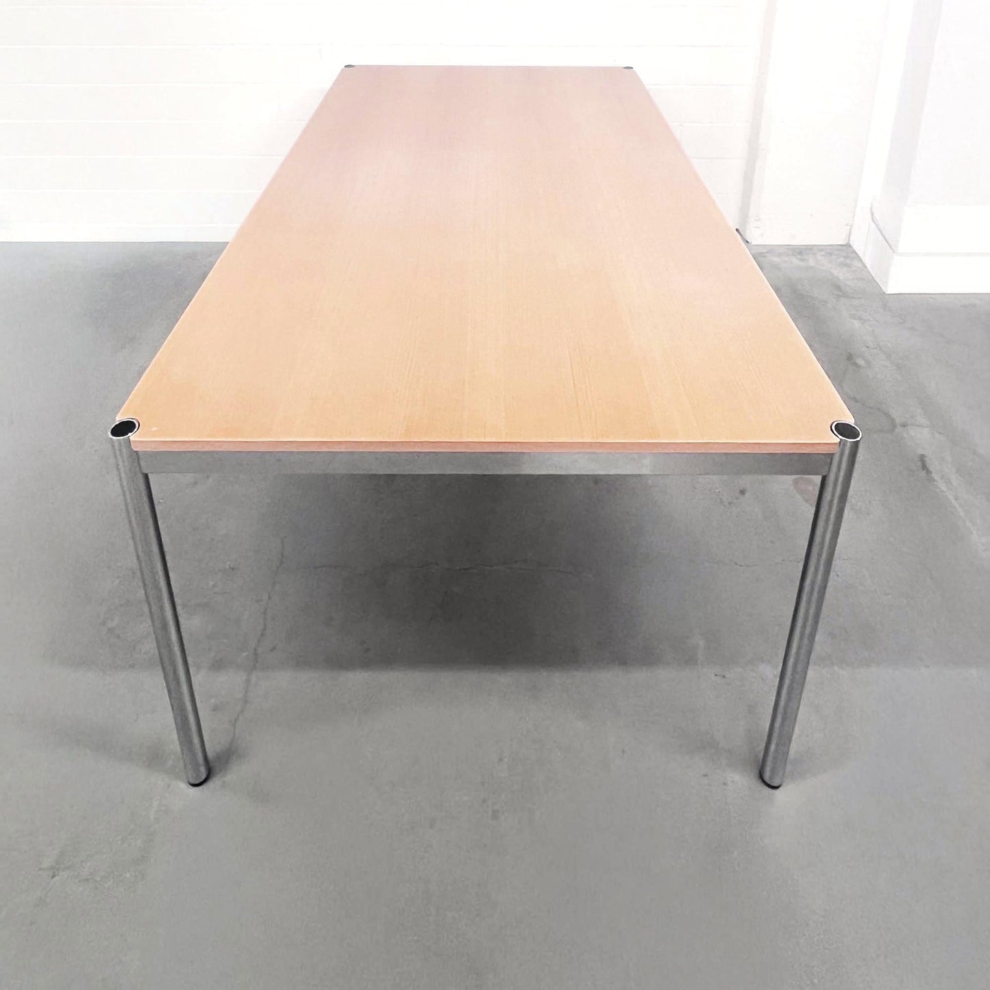 USM Tisch Ahorn gebleicht, 175x100cm, Q3