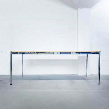 USM Tisch Ahorn gebleicht, 175x100cm, Q3