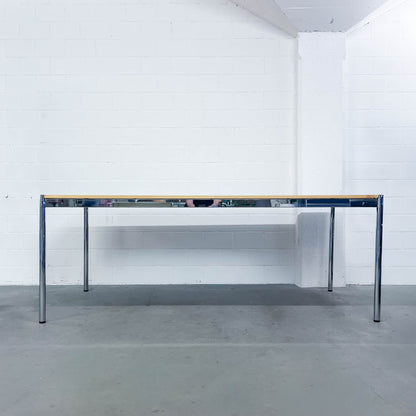 USM Tisch Ahorn gebleicht, 200x100cm, Q2