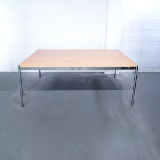 USM Tisch Ahorn gebleicht, 200x100cm, Q2