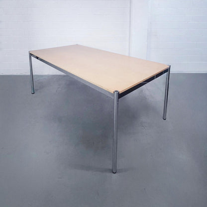 USM Tisch Ahorn gebleicht, 200x100cm, Q2