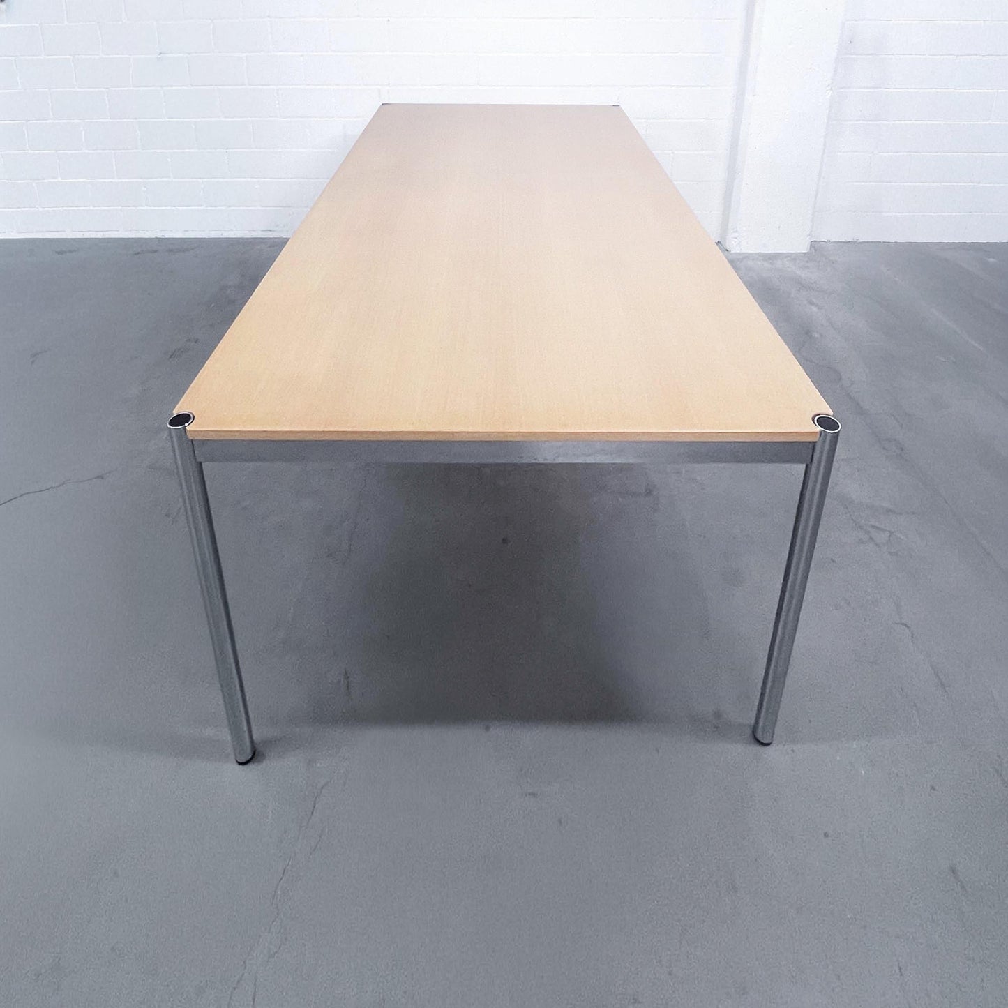 USM Tisch Ahorn gebleicht, 200x100cm, Q2