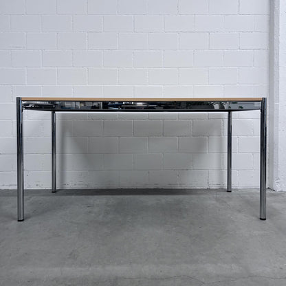 USM Tisch, Buche furniert, 150x75cm, Q3