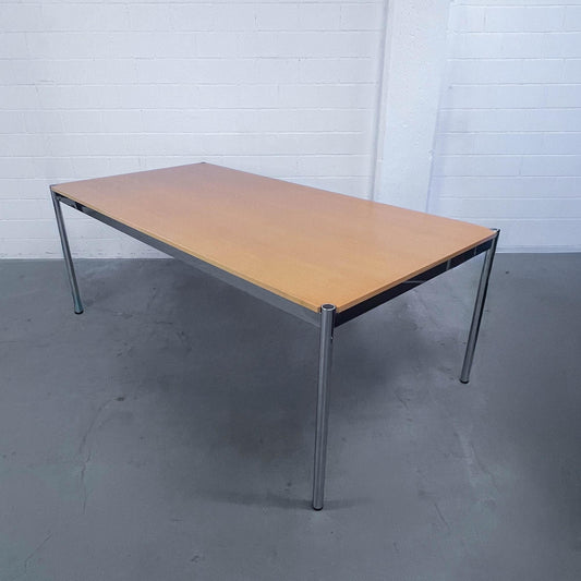 USM Tisch Buche Natur furniert, 175x100cm, Q3