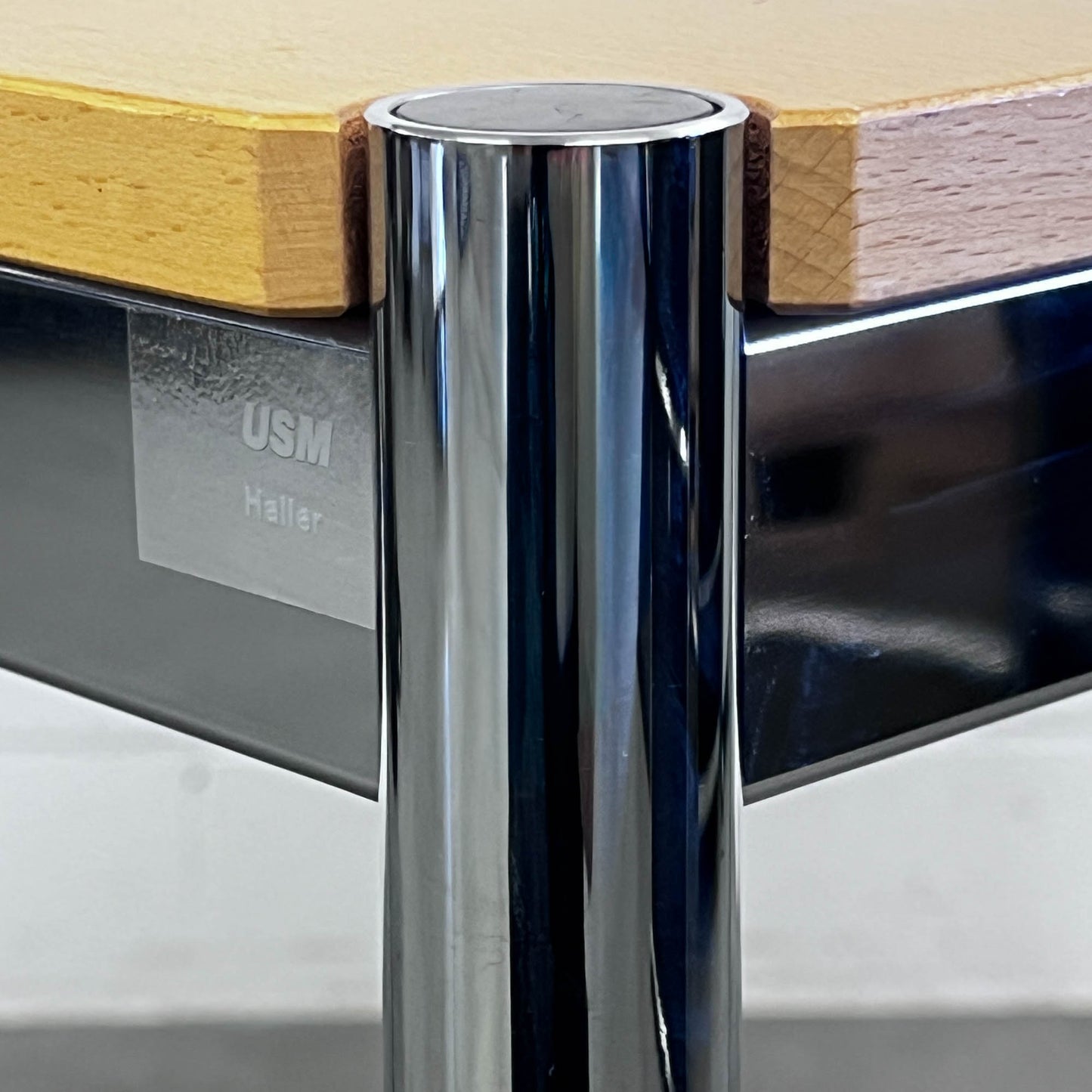 USM Tisch Buche Natur furniert, 175x100cm, Q3