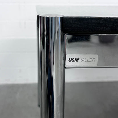 USM Tisch, Eiche Schwarz, 200x100cm, Q3