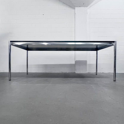 USM Tisch, Eiche Schwarz, 200x100cm, Q3